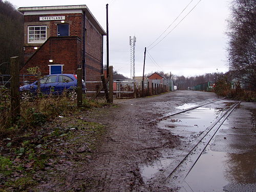 Greetland railway station